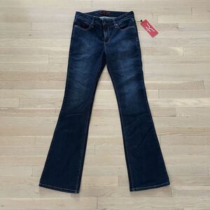 Kimes Ranch Bootcut Mid Rise Jeans 8/34 Chloe Dark Wash NWT Western Rancher